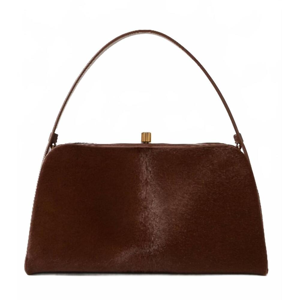 NEW KHAITE cate handbag in brick